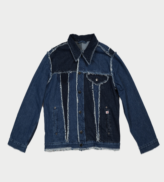 Charles Jeffrey LOVERBOY - Oversized Denim Jacket Blue