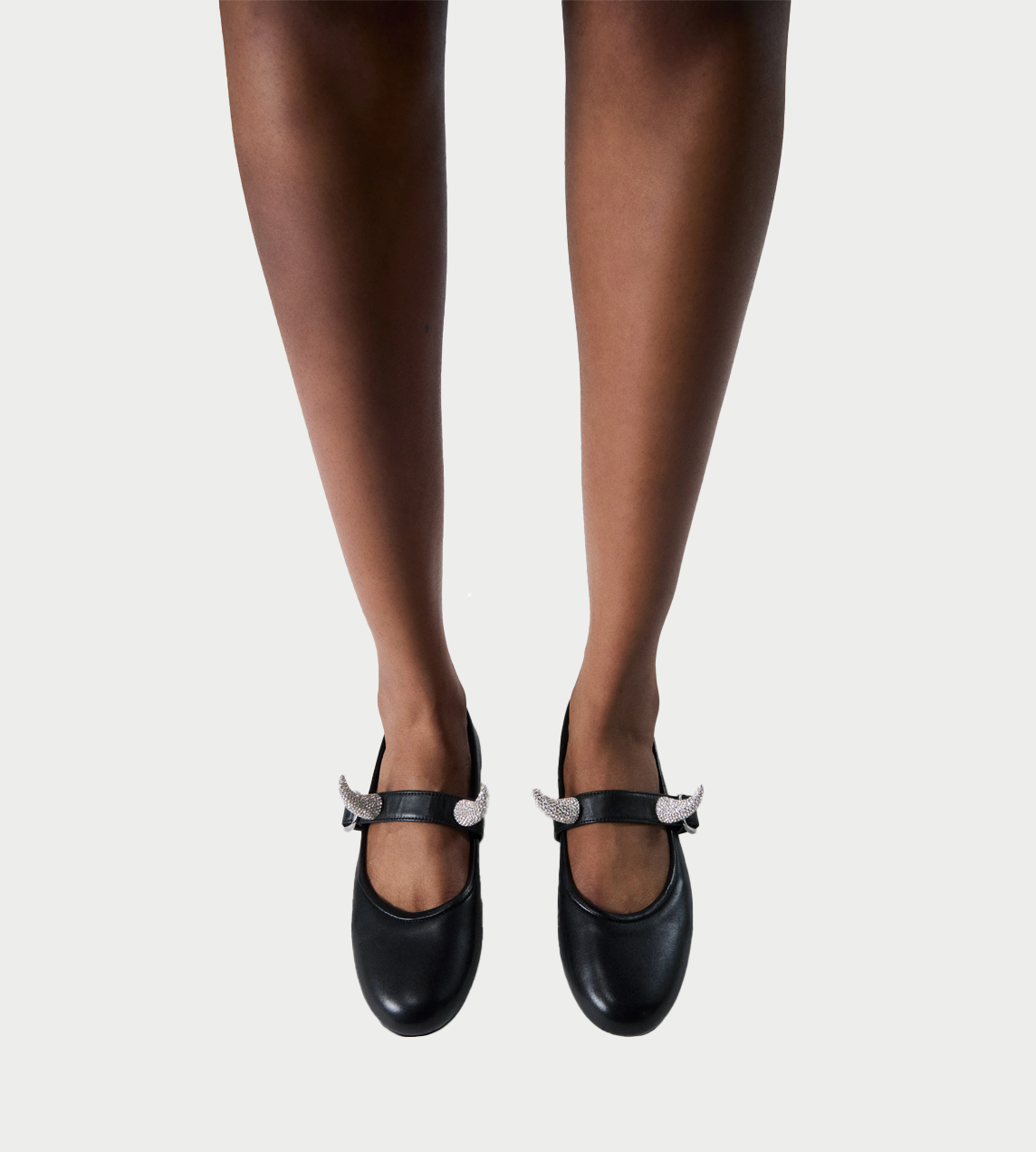COPERNI - Horn Ballerina Belt Flat Blk