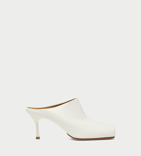 MM6 MAISON MARGIELA - Ballerina Mule Heels Creamv