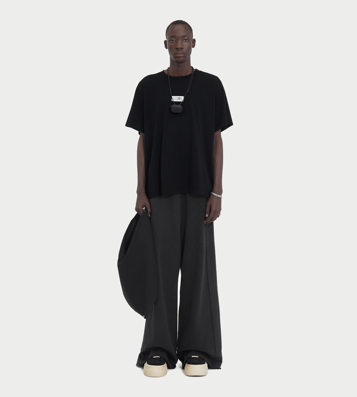MM6 MAISON MARGIELA - Numeric Cotton T-shirt Blk