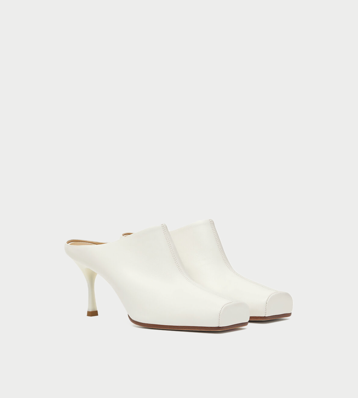 MM6 MAISON MARGIELA - Ballerina Mule Heels Cream
