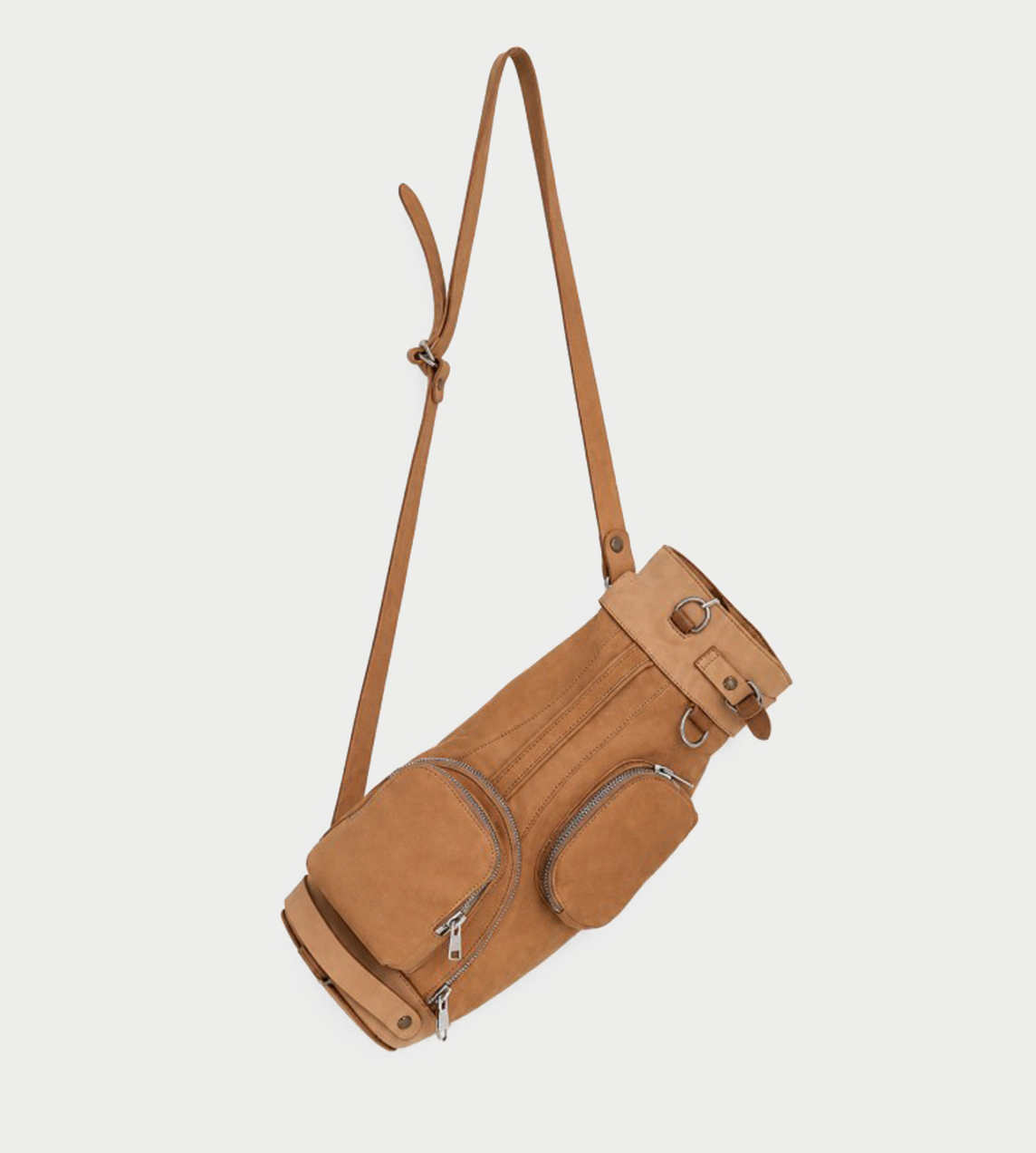 GUIDI - Golf Handle Bag Beige Beige GO03