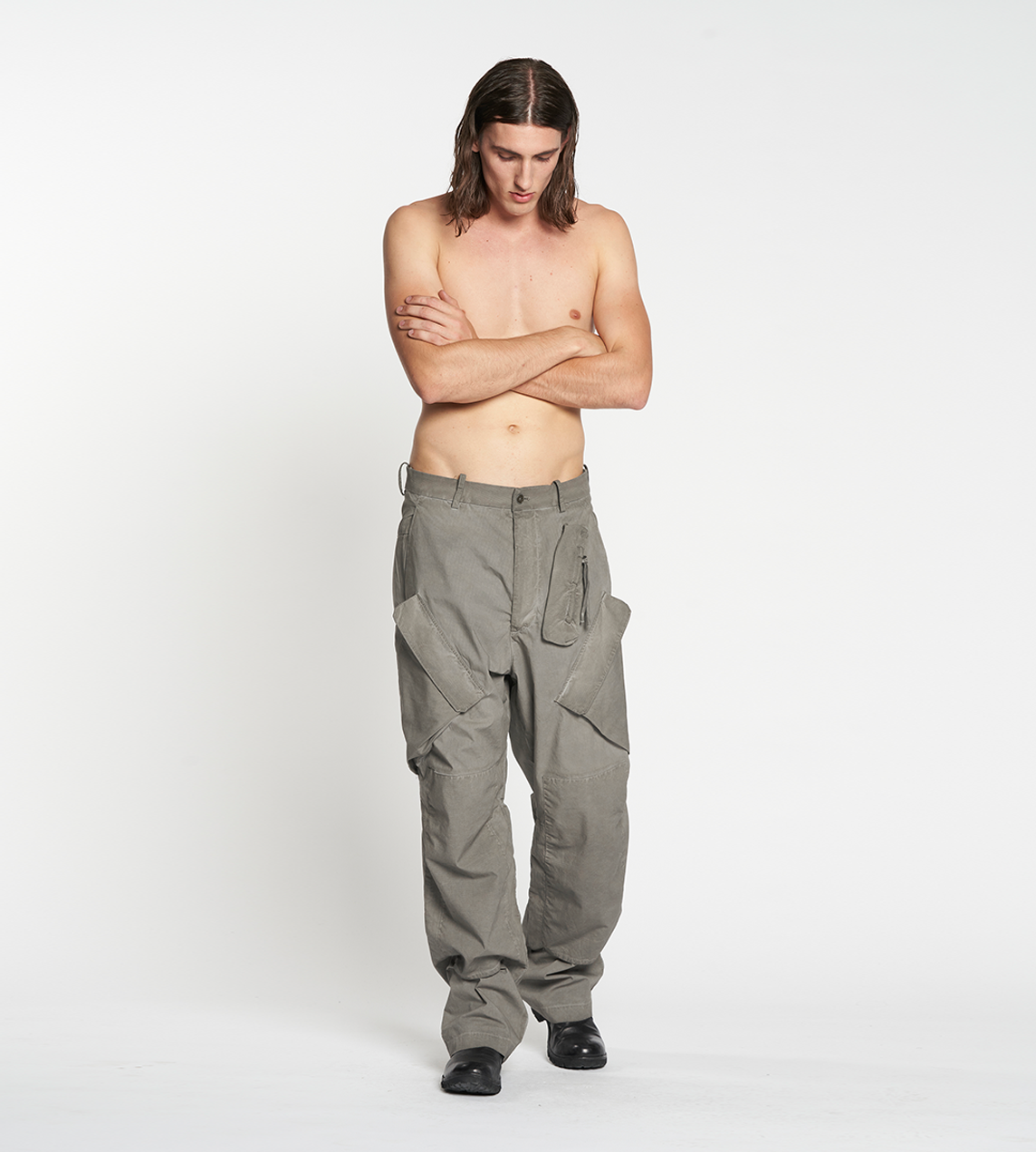 MASNADA - Multi-pocket Pants Nimbus