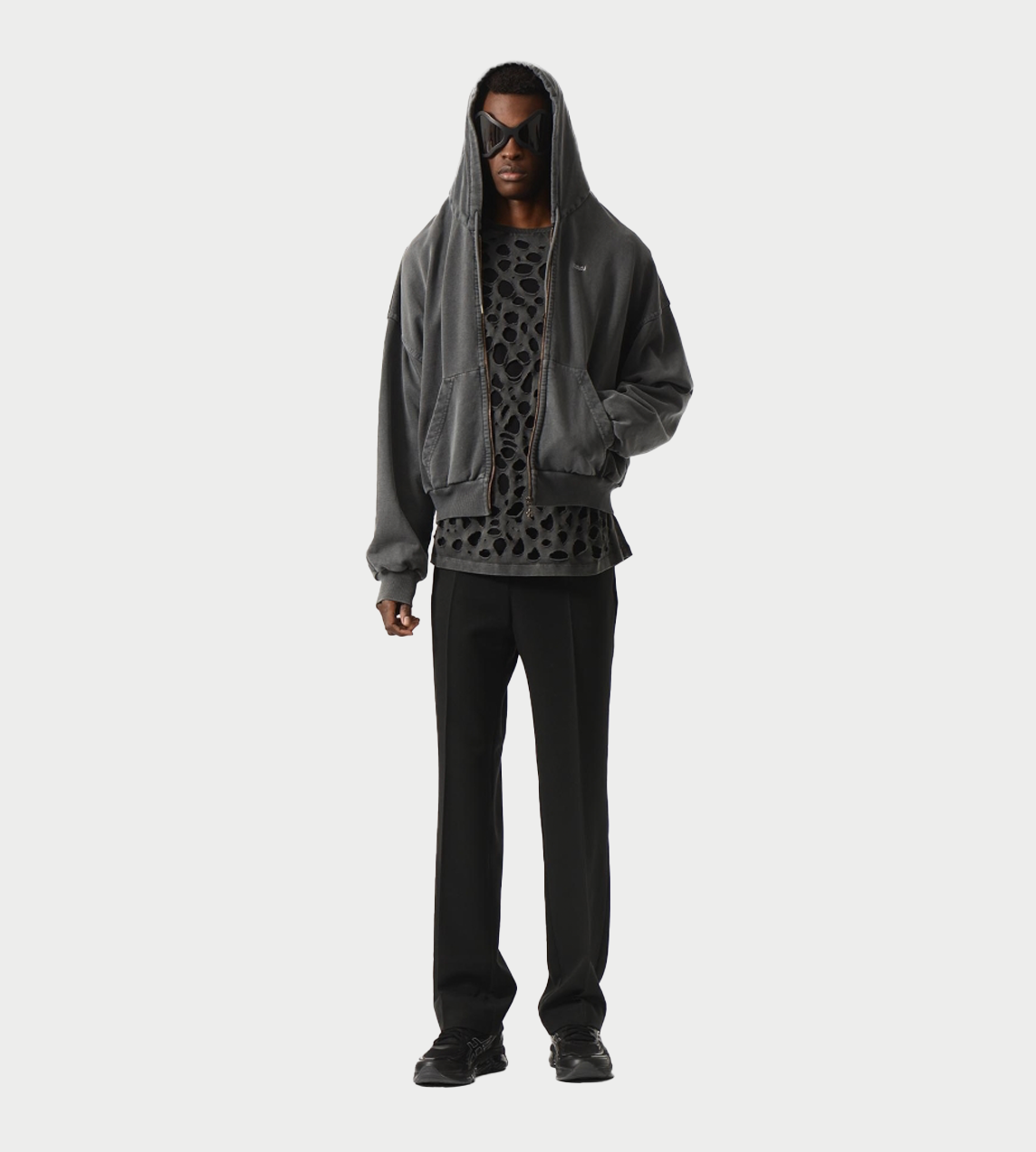 AVAVAV - Straight Suit Pants Blk