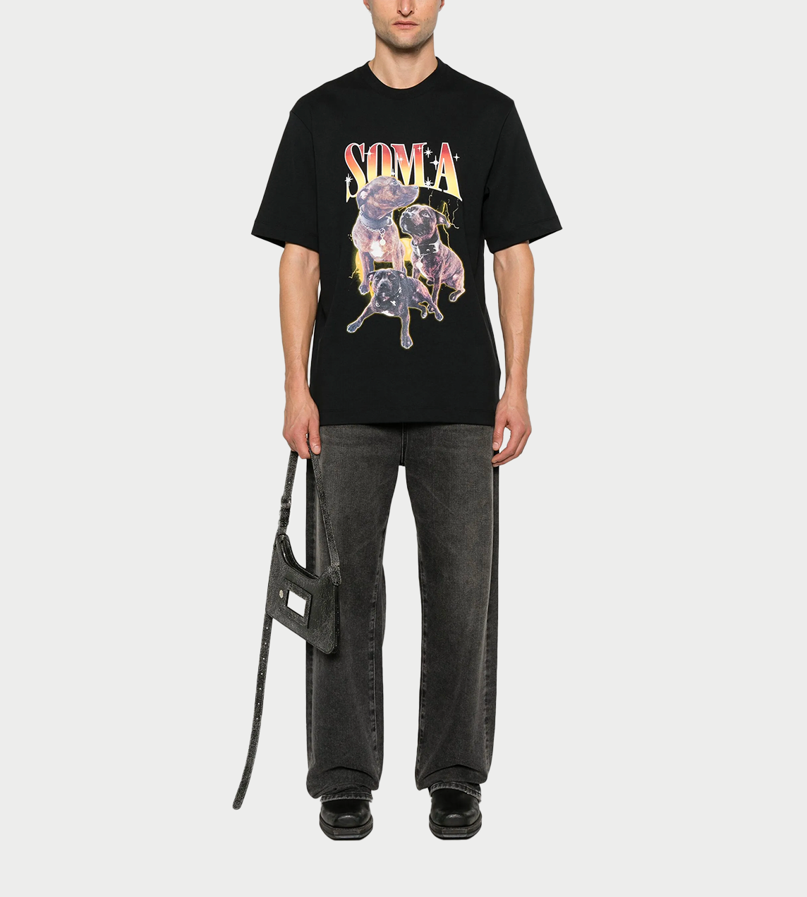 Marine Serre - Cotton Jersey Loose Fit T-shirt