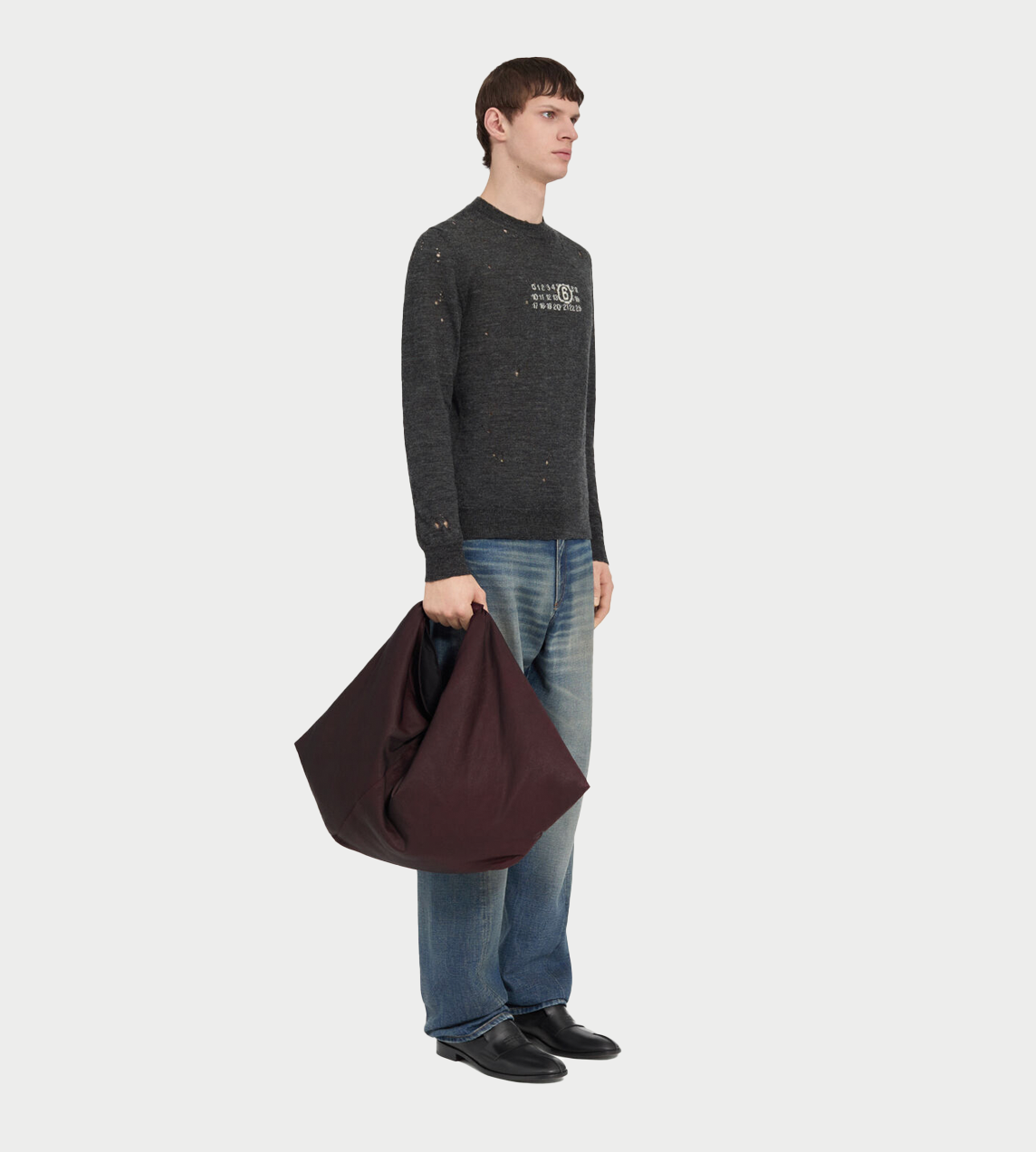 Numeric Crewneck Sweater Grey