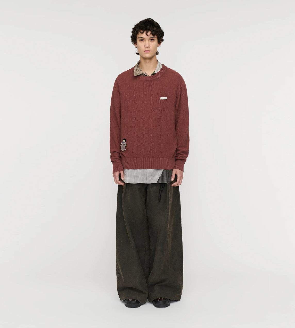 SONG FOR THE MUTE - Relaxed-fit Sweater Brown
