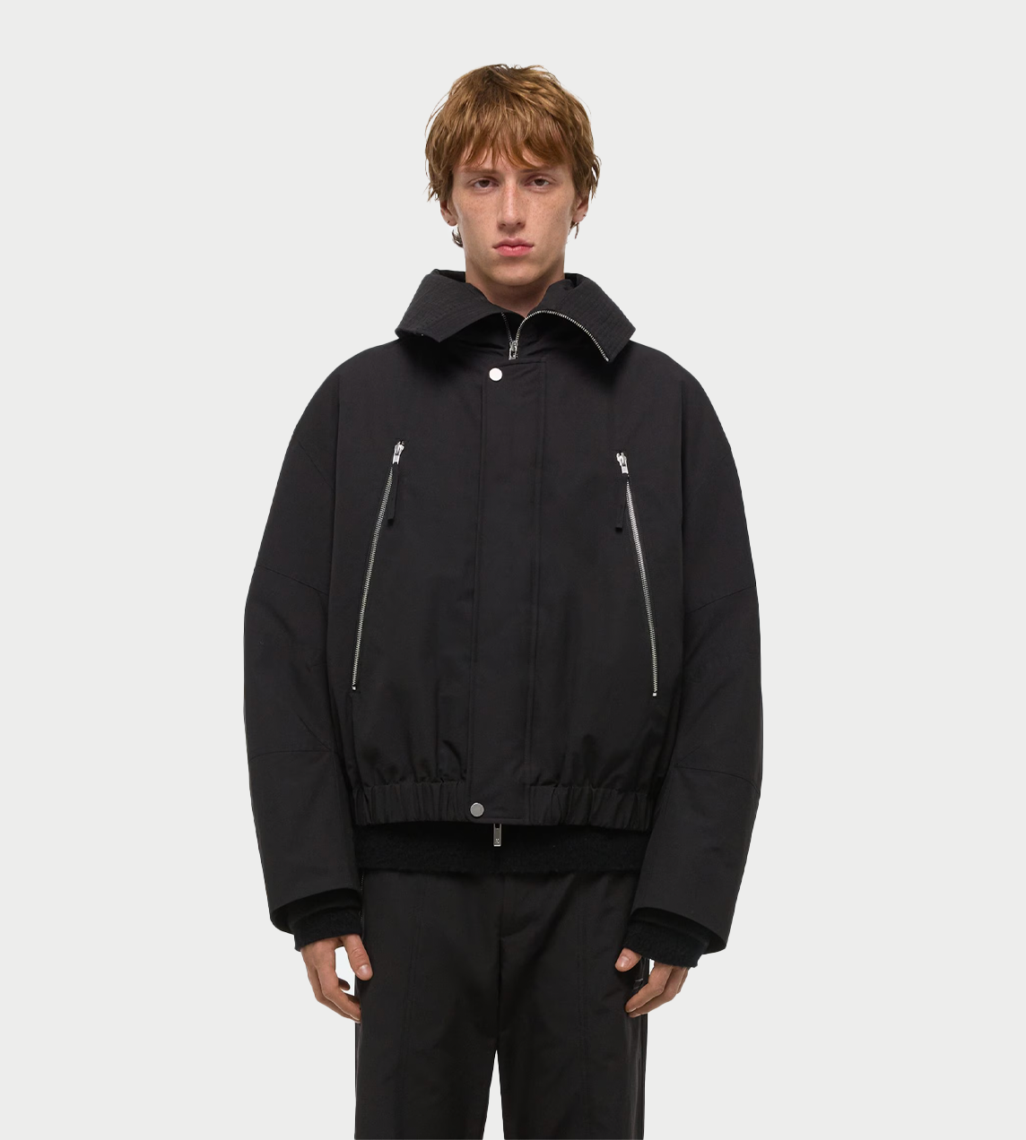 HELMUT LANG - Hooded Astro Bomber Performance Blk