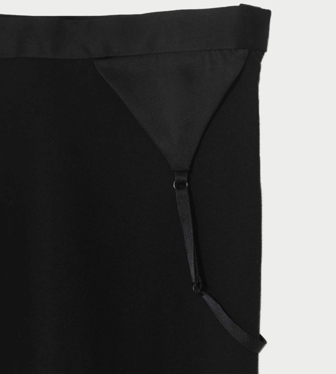 Asymmetric Skirt Blk