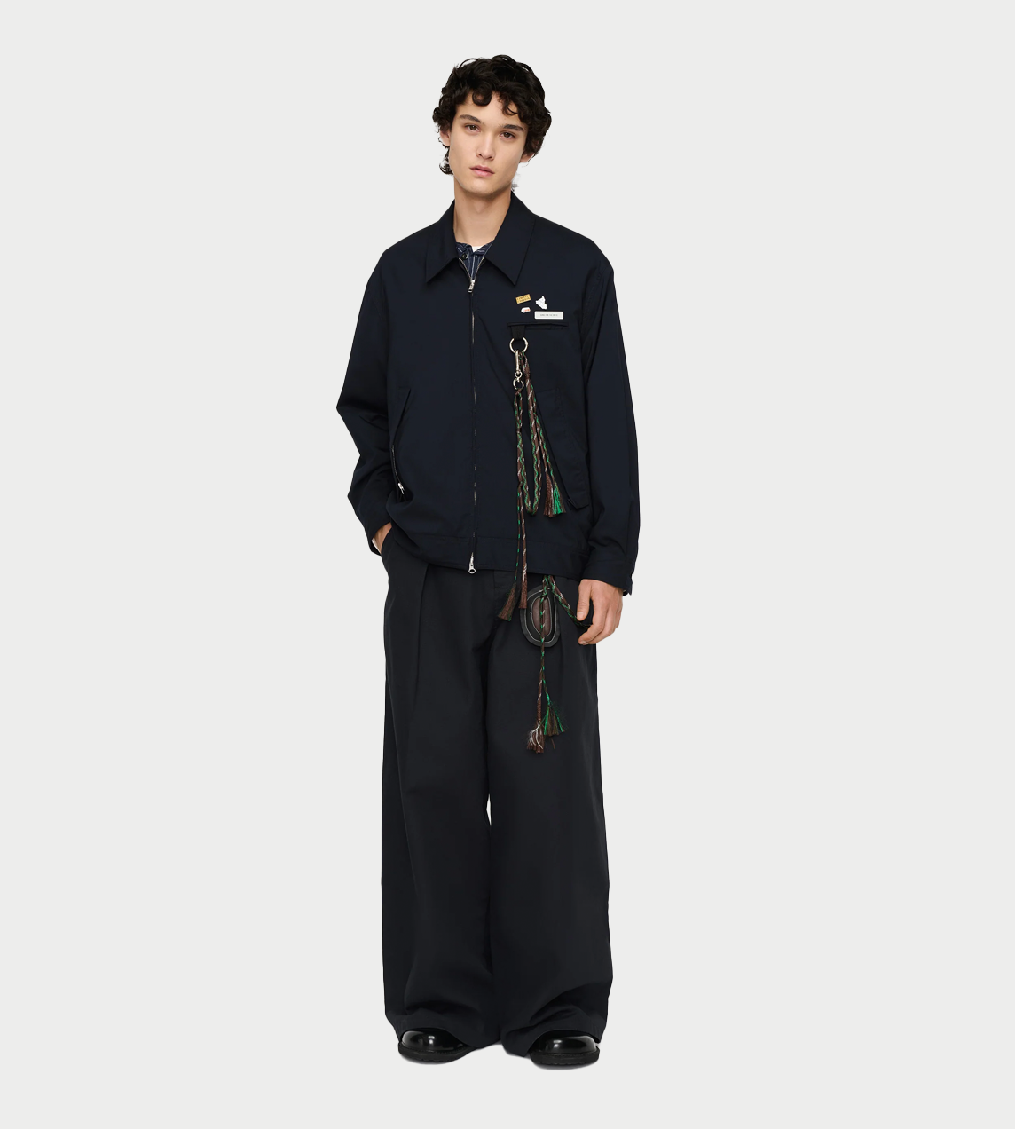 SONG FOR THE MUTE - Coach Jacket Navy