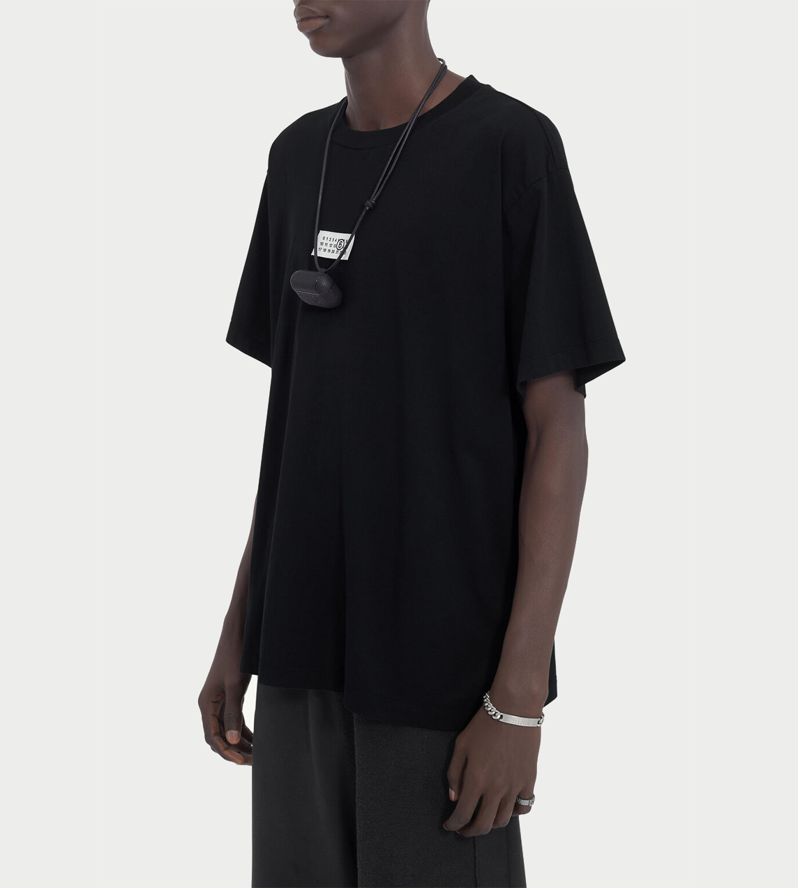 MM6 MAISON MARGIELA - Numeric Cotton T-shirt Blk