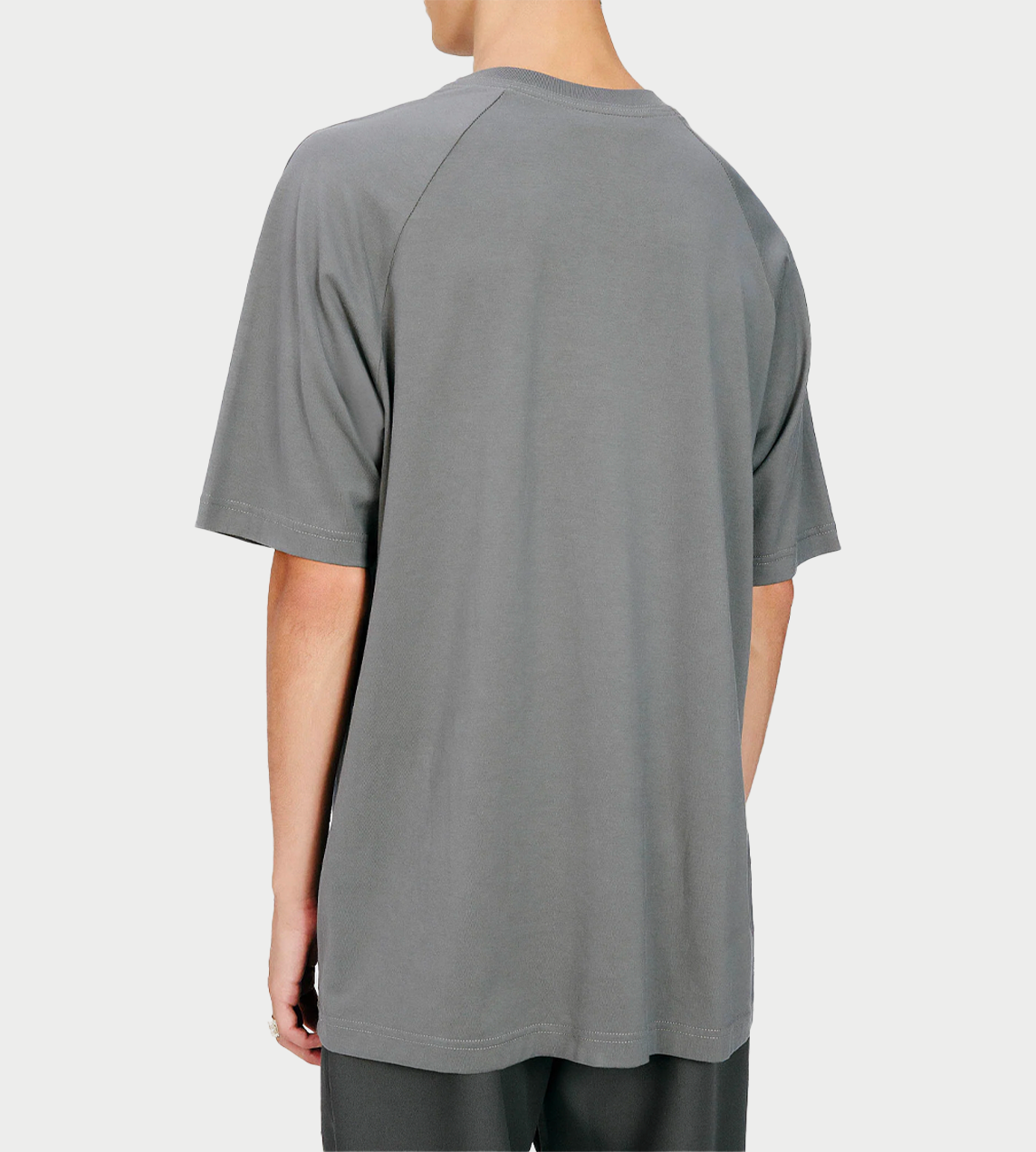 Song For The Mute - 'Flowers' Oversized Raglan Tee Grey