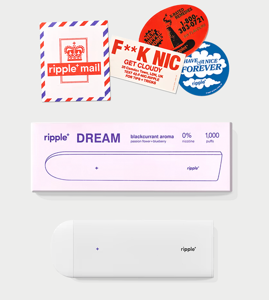 Ripple - Plant-Powered puffs Dream/Blackcurrant