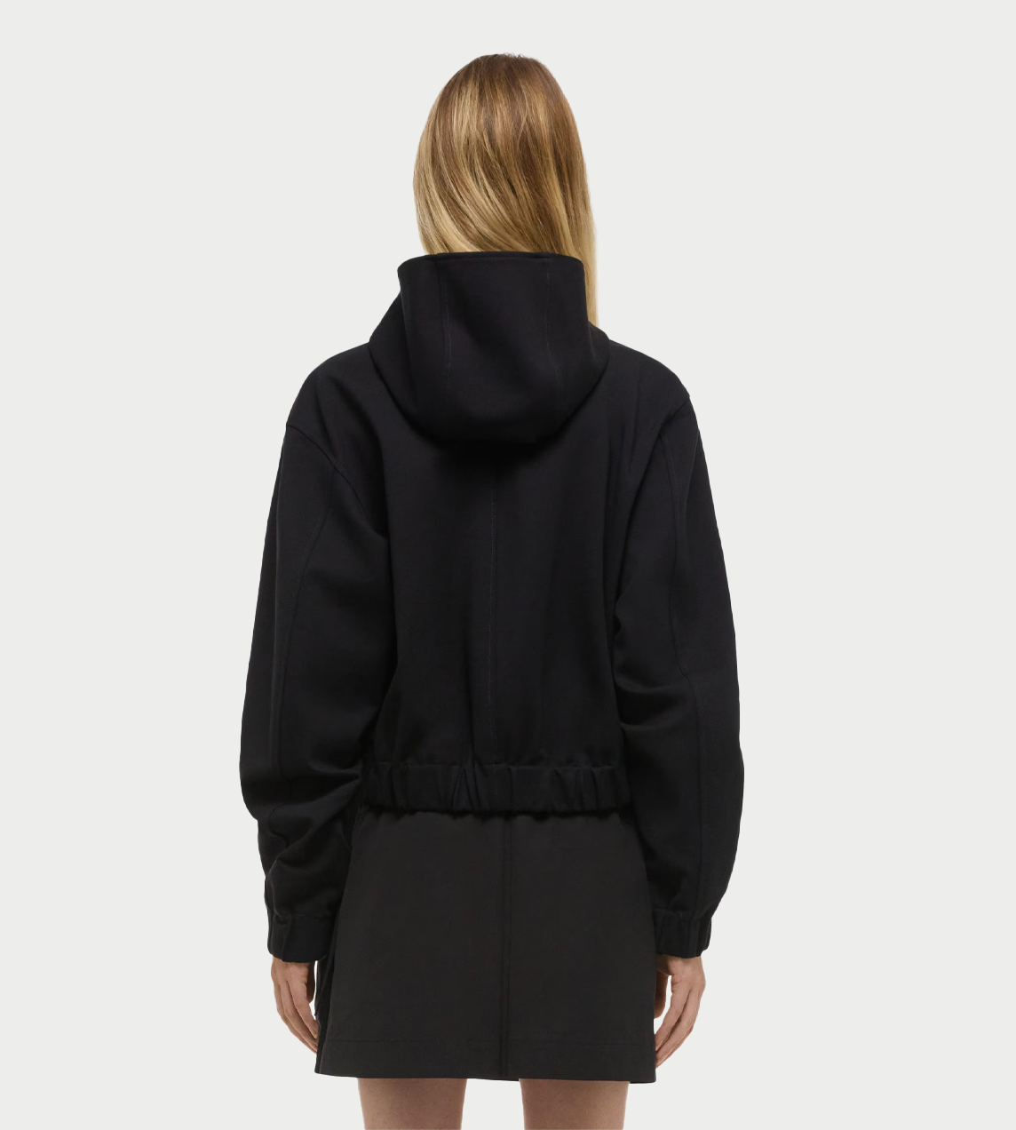 HELMUT LANG - Hooded Shell Jacket Blk