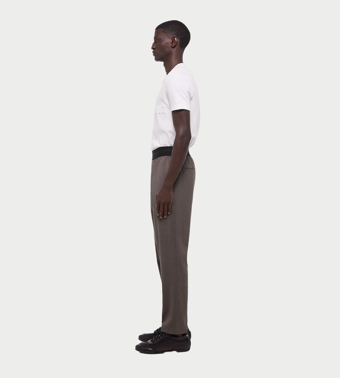 HELMUT LANG - Taper Trousers Brown