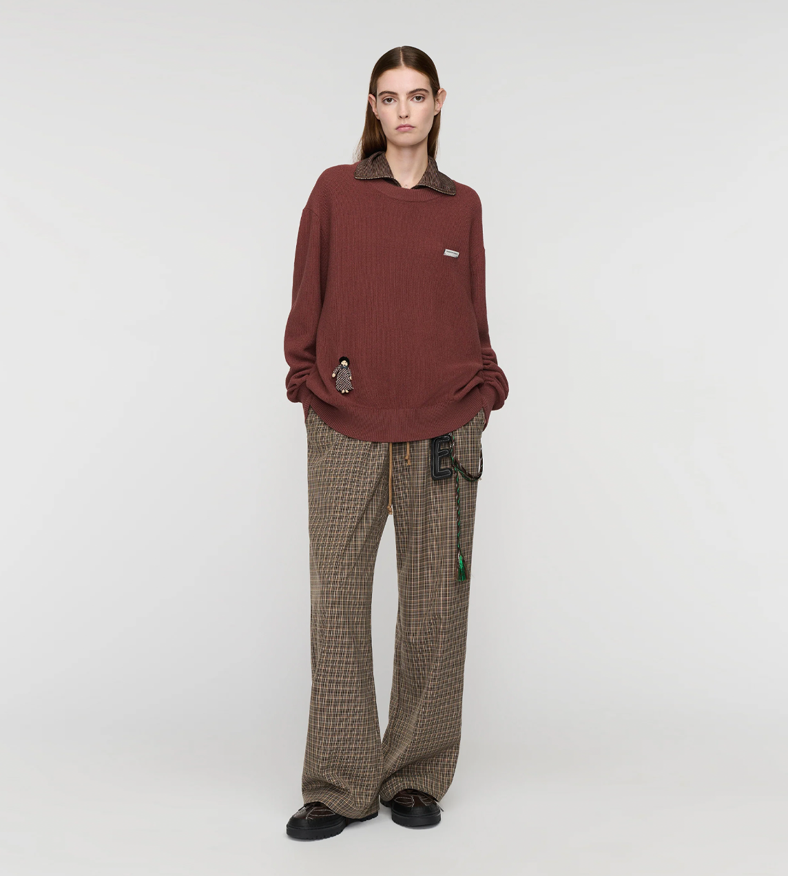 SONG FOR THE MUTE - Relaxed-fit Sweater Brown