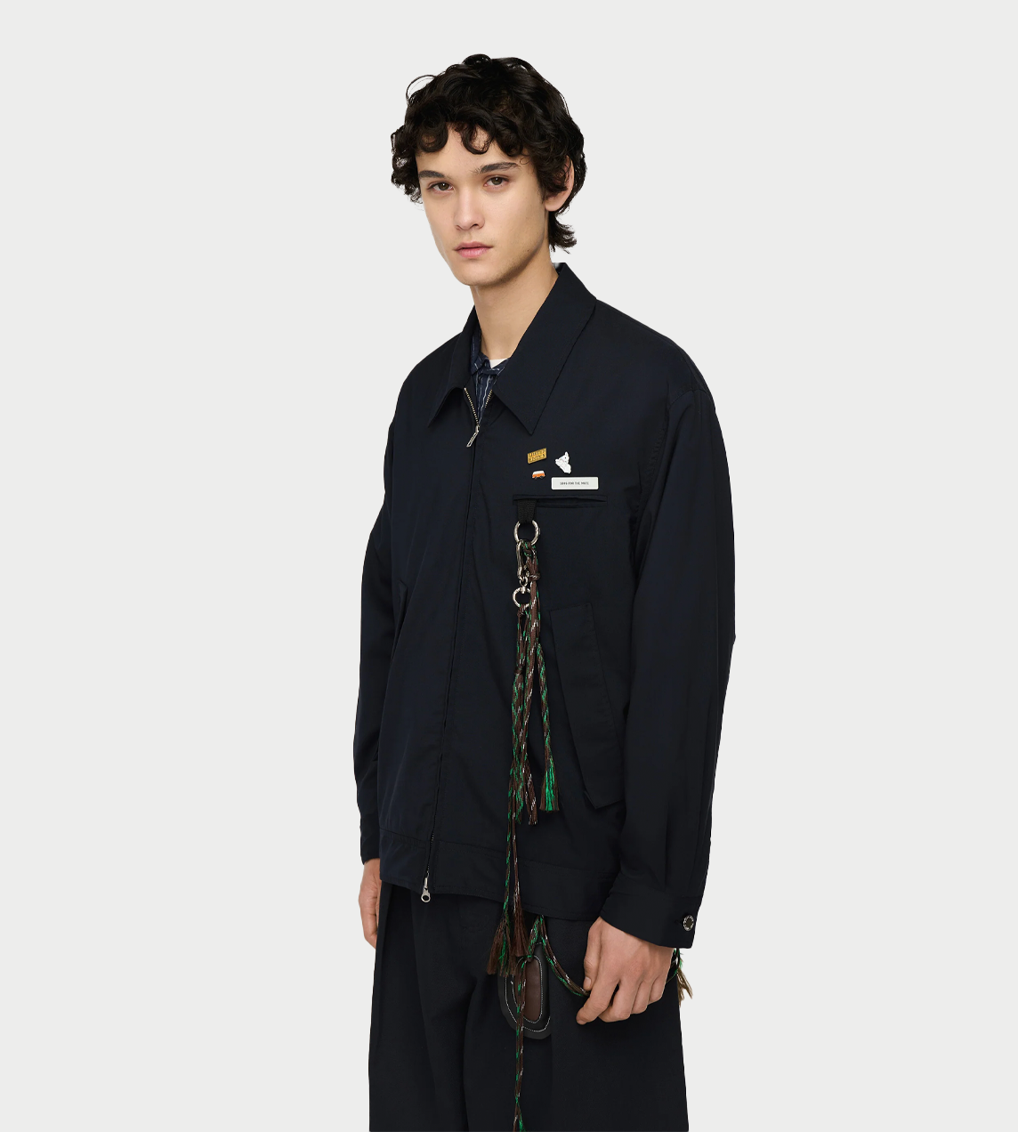 SONG FOR THE MUTE - Coach Jacket Navy