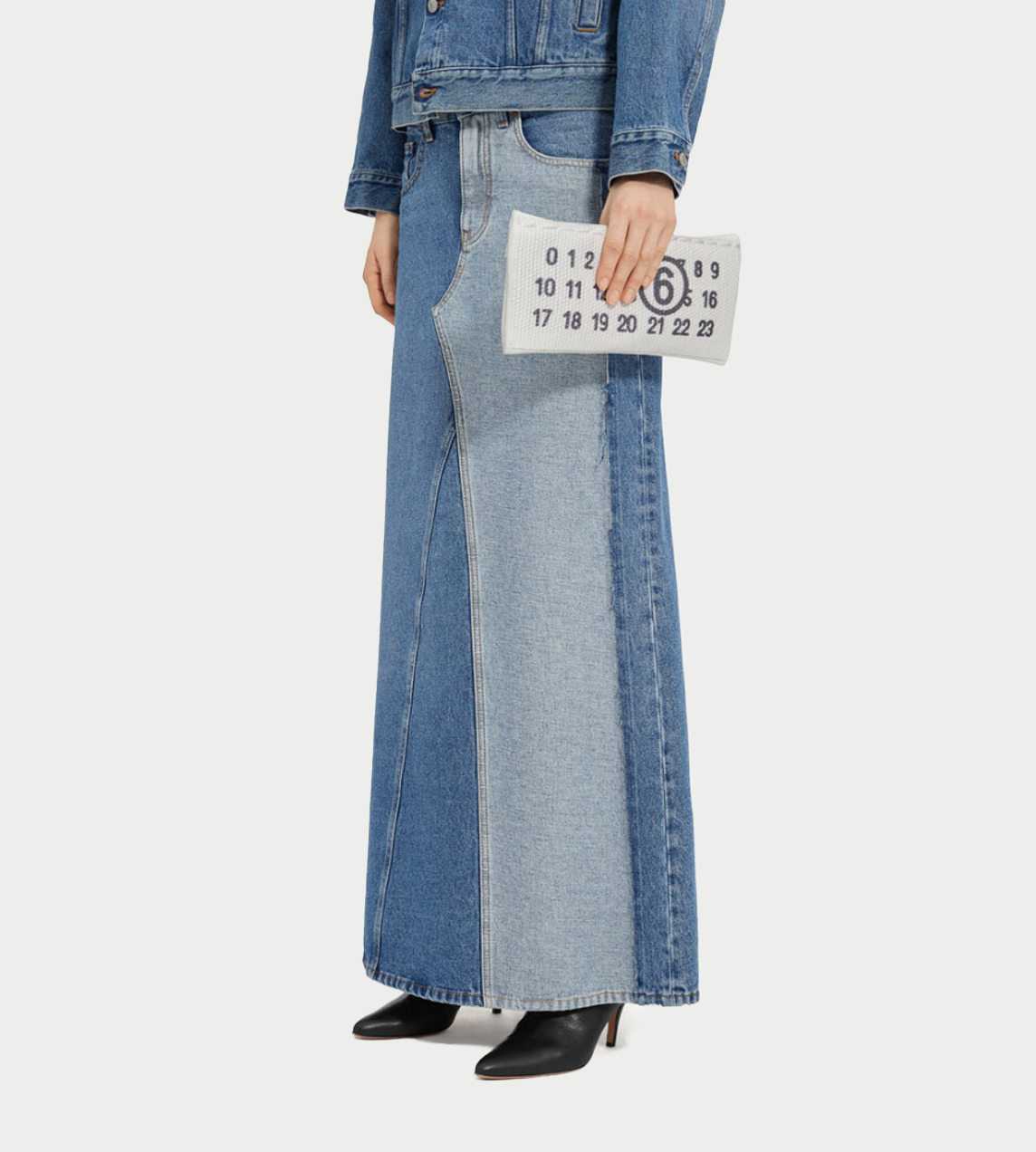 MM6 MAISON MARGIELA - Numberic Clutch White