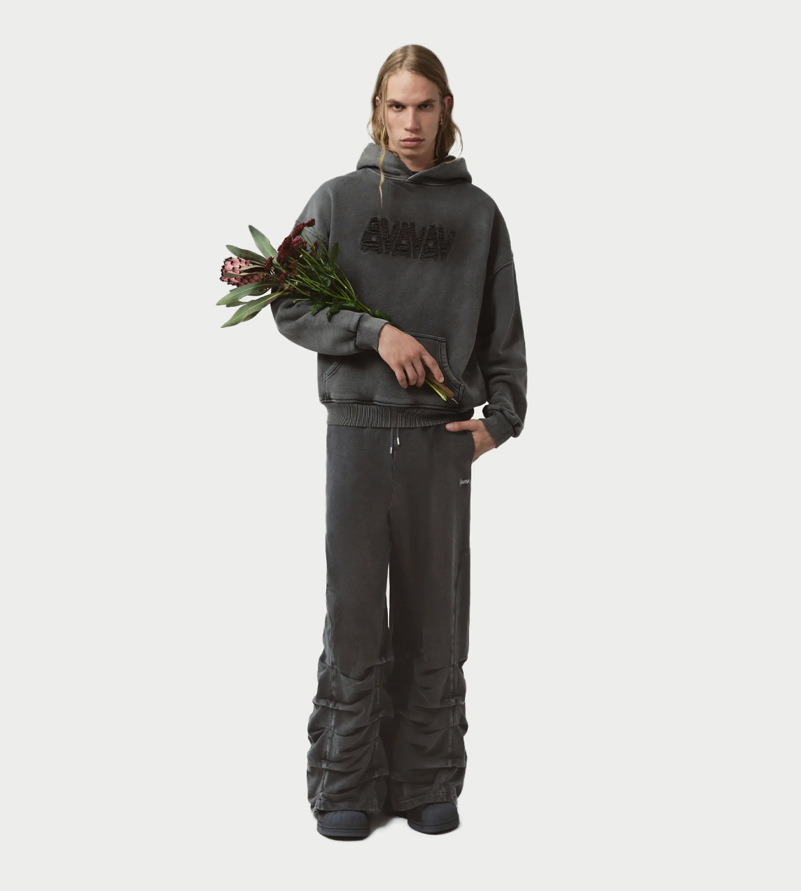 Poppy Track Pants Grey