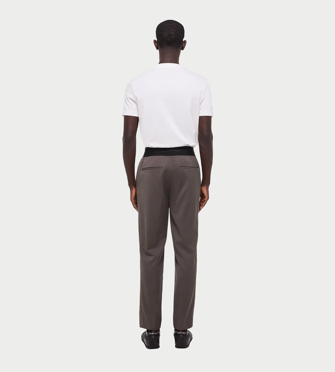 HELMUT LANG - Taper Trousers Brown