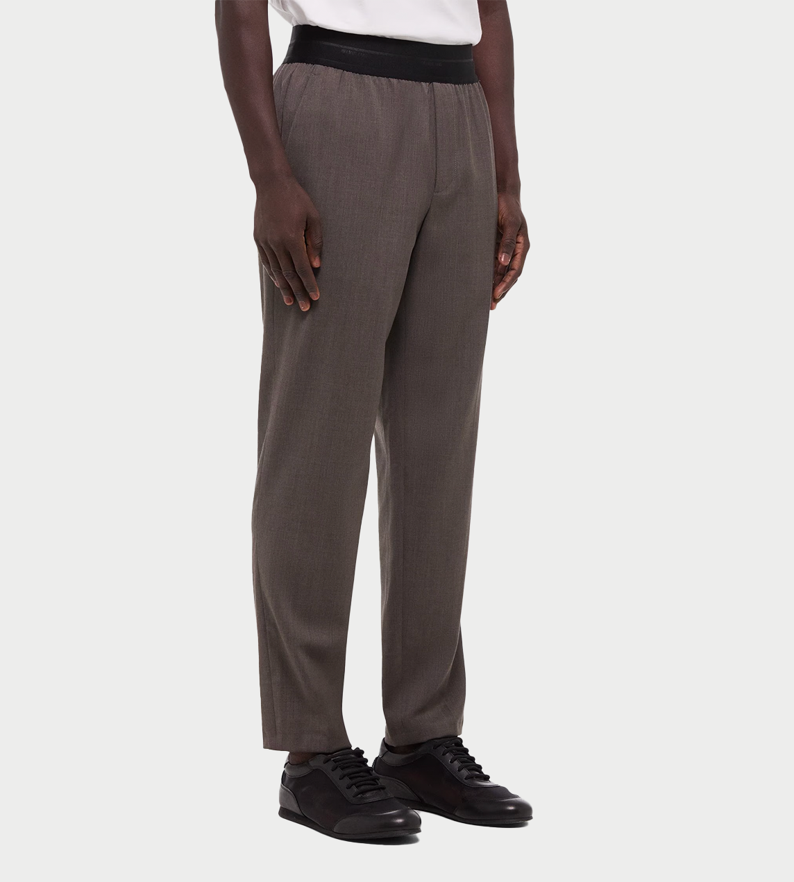 HELMUT LANG - Taper Trousers Brown