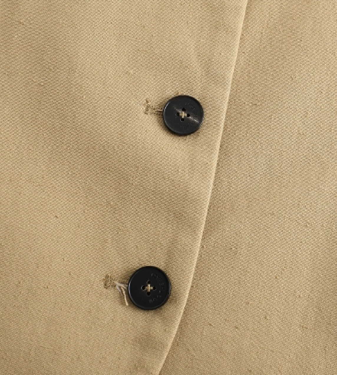 Linen Interwoven Round Neck Vest Lt Coffee