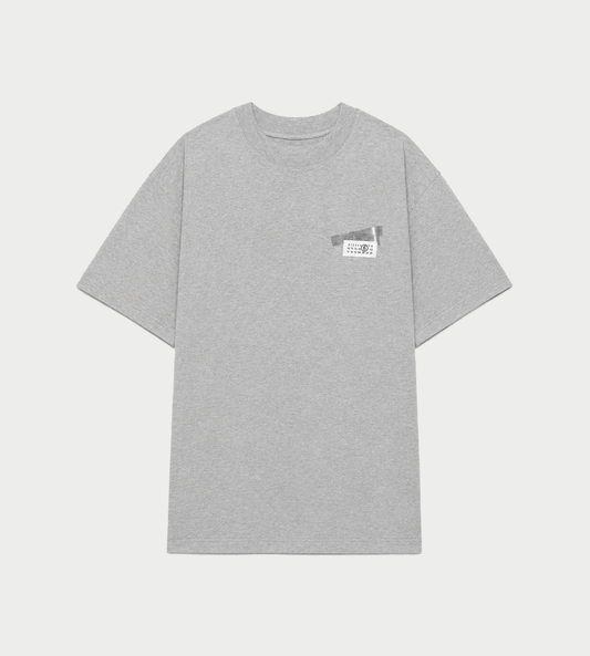 MM6 MAISON MARGIELA - Oversized Motif Tee Grey