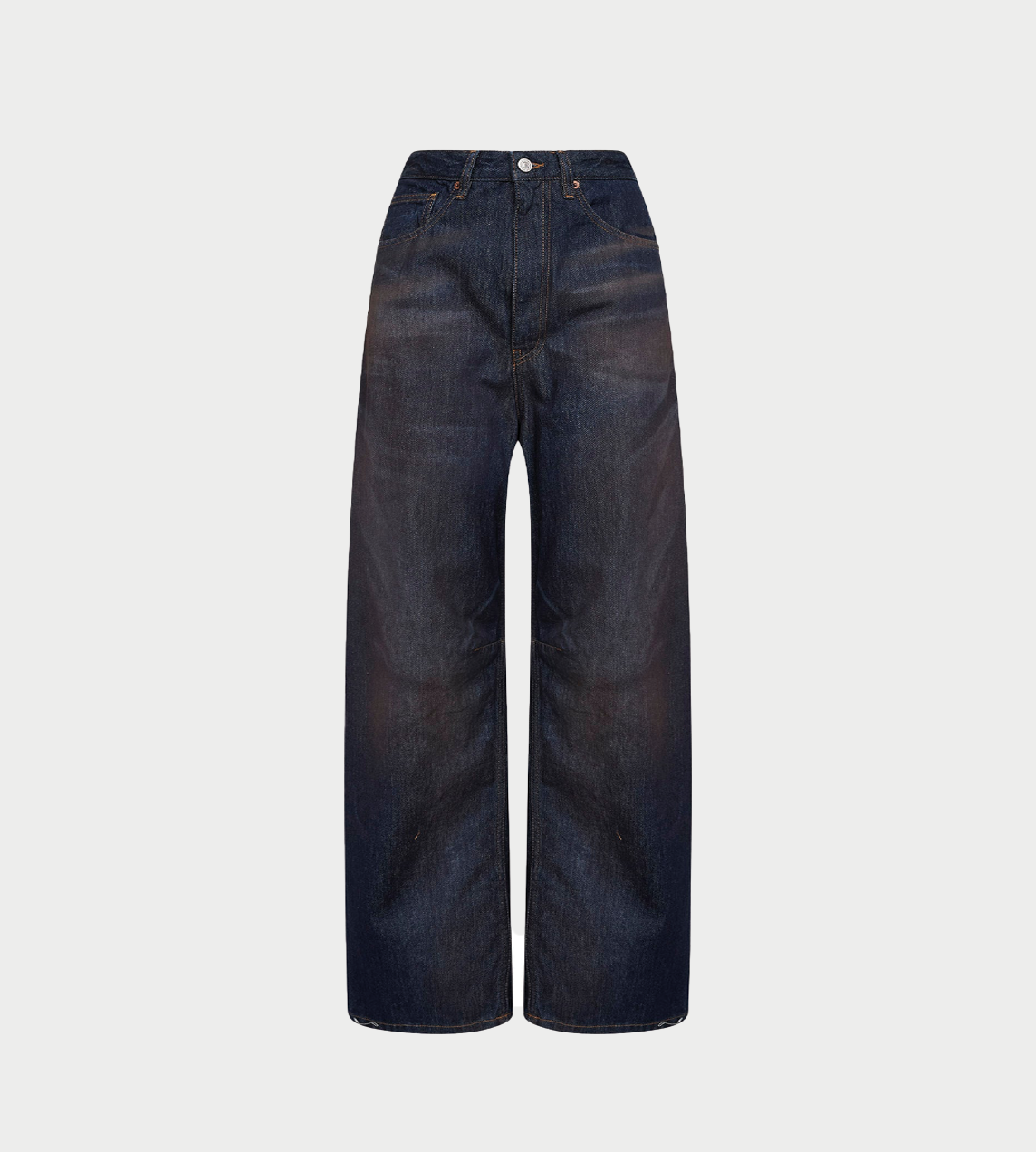 MM6 MAISON MARGIELA - Washed Denim Wide-leg Jeans