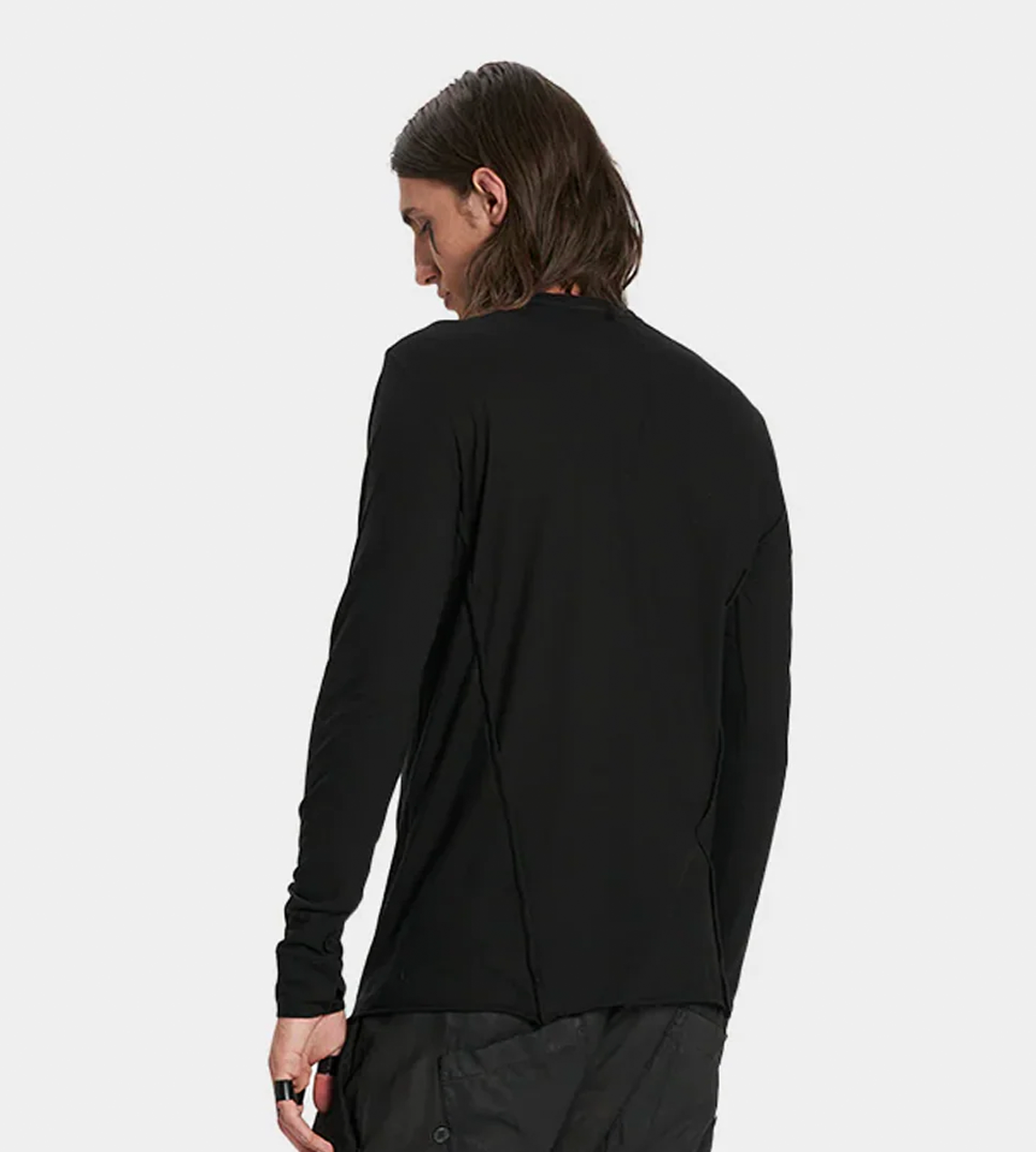 Masnada - L/S Tee Black