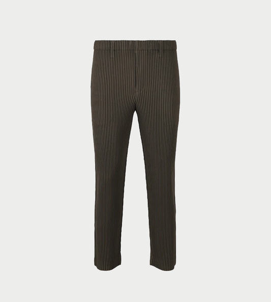 Homme Plisse Issey Miyake - Wool-like Pleated Pants Chocolate