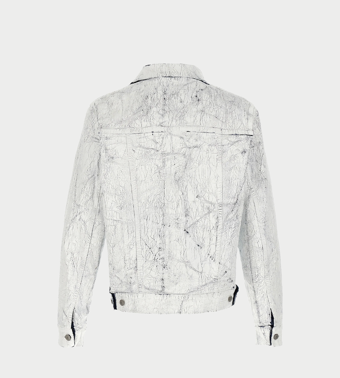  MM6 Maison Margiela - Painted Denim Jacket White