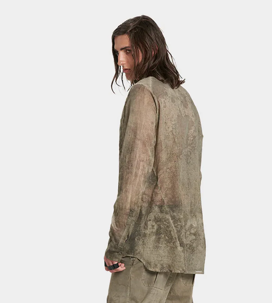 Masnada - Camicia Granite Shirt Stone