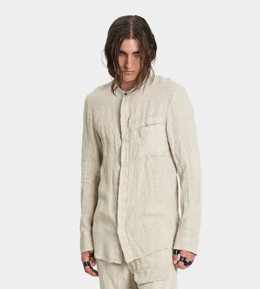 Masnada - Flint Round-collar Shirt