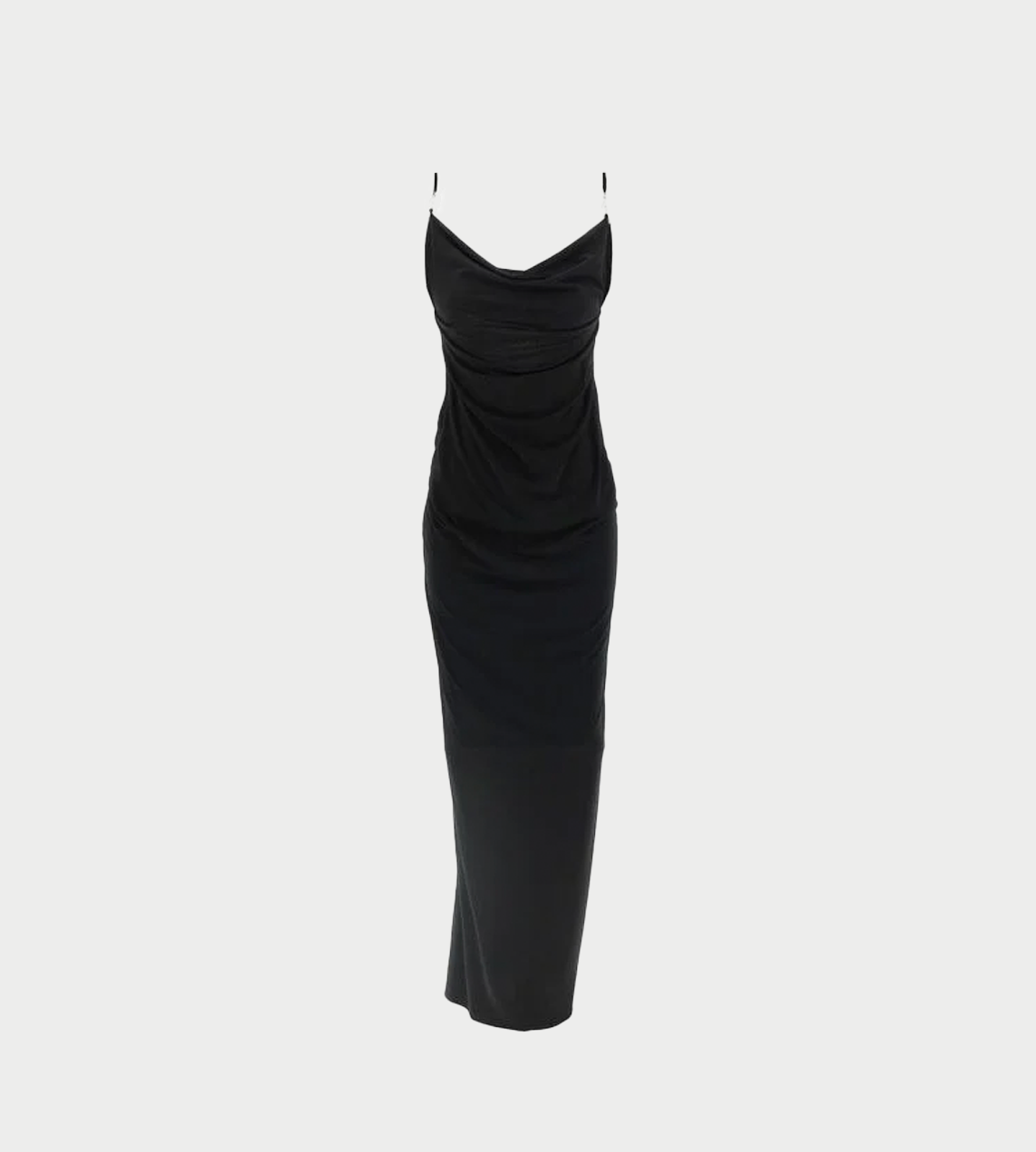COPERNI - Draped  Washing Clip Gala Dress Blk