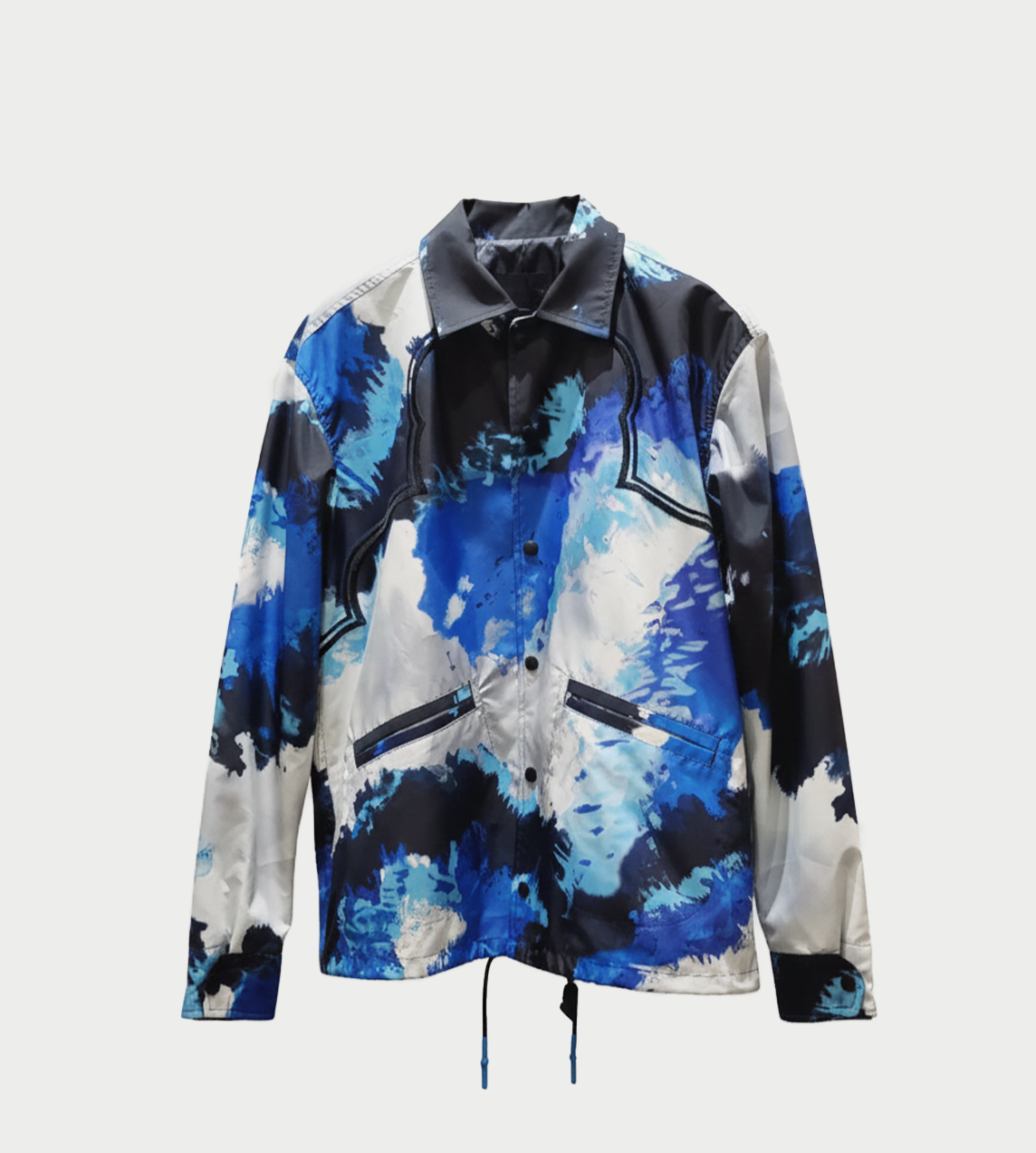 Toga Virilis - Tie Dye Baseball Jacket