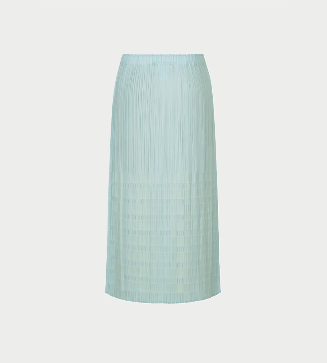 PLEATS PLEASE ISSEY MIYAKE - Gingham-print Skirt Green