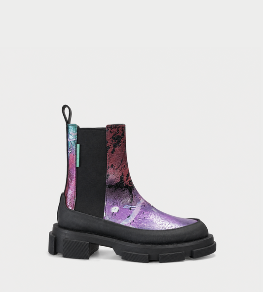 Both Shoes - Graffiti Print Gao Chelsea