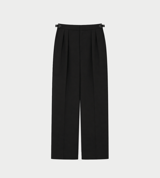 UJOH - Intuck Pants Black