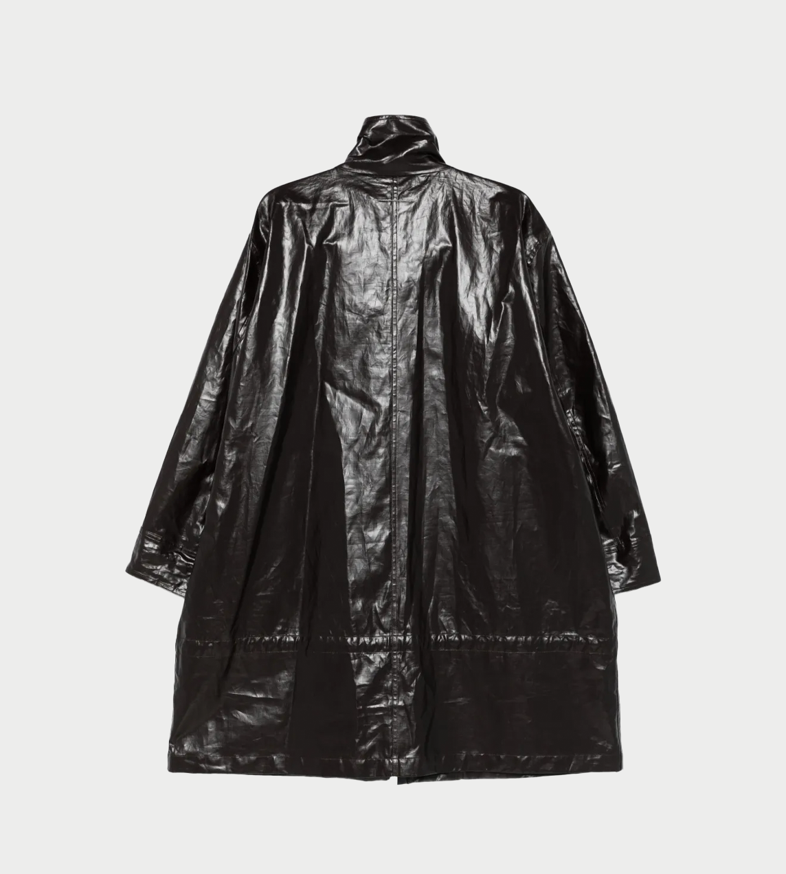 MM6 MAISON MARGIELA - Shiny Coated Jacket Brown