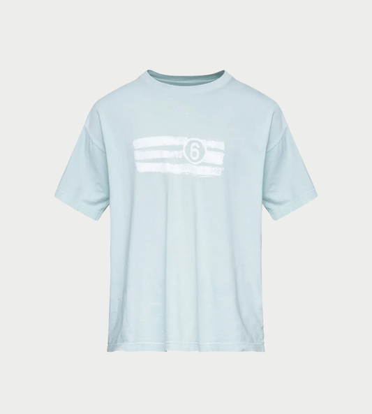   MM6 Maison Margiela - Numeric T-shirt Blue/Grey