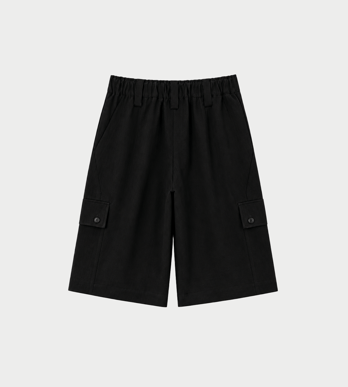 UJOH - 2x4 Cargo Pocket Half Pant Blk