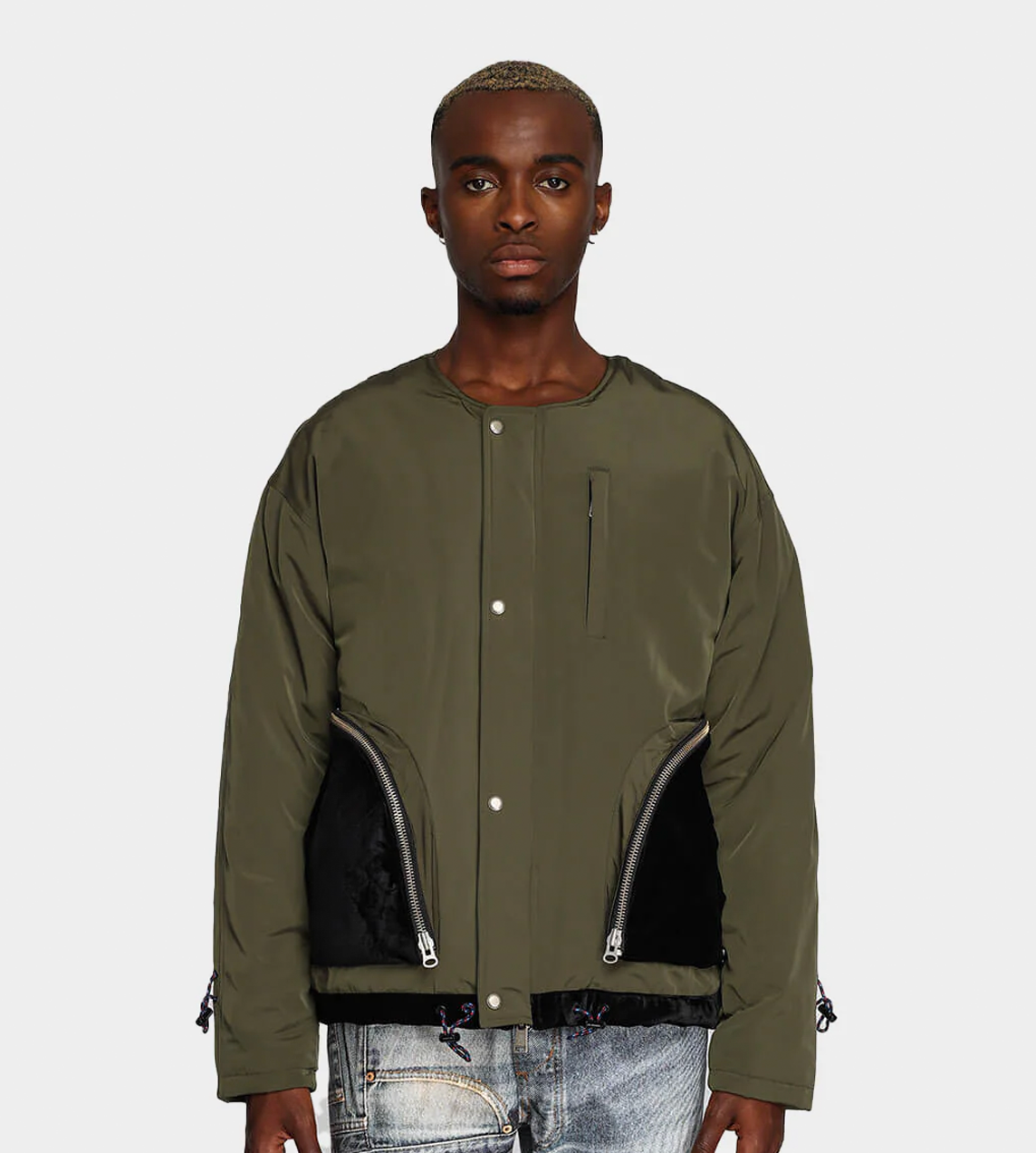 Andersson Bell - Leicester Padded Jumper Khaki