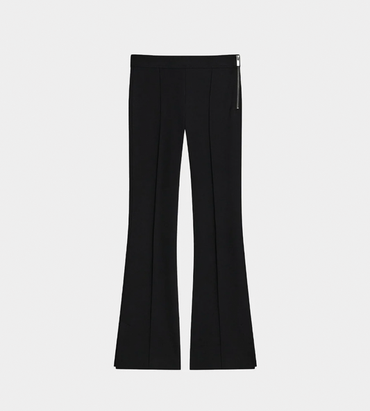 HELMUT LANG - Ponte Bootcut Pants Blk