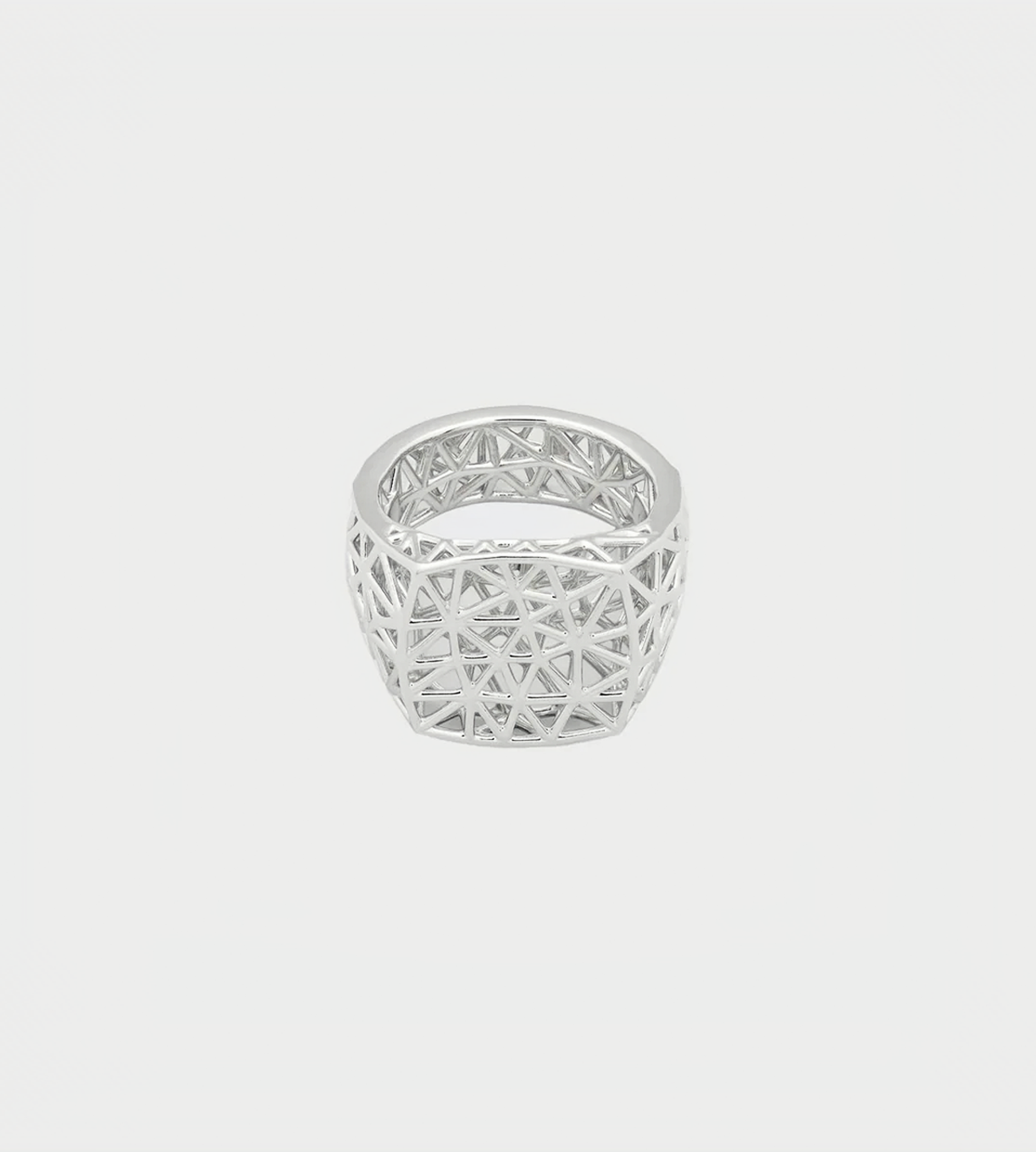 Tom Wood - Mesh Ring Silver