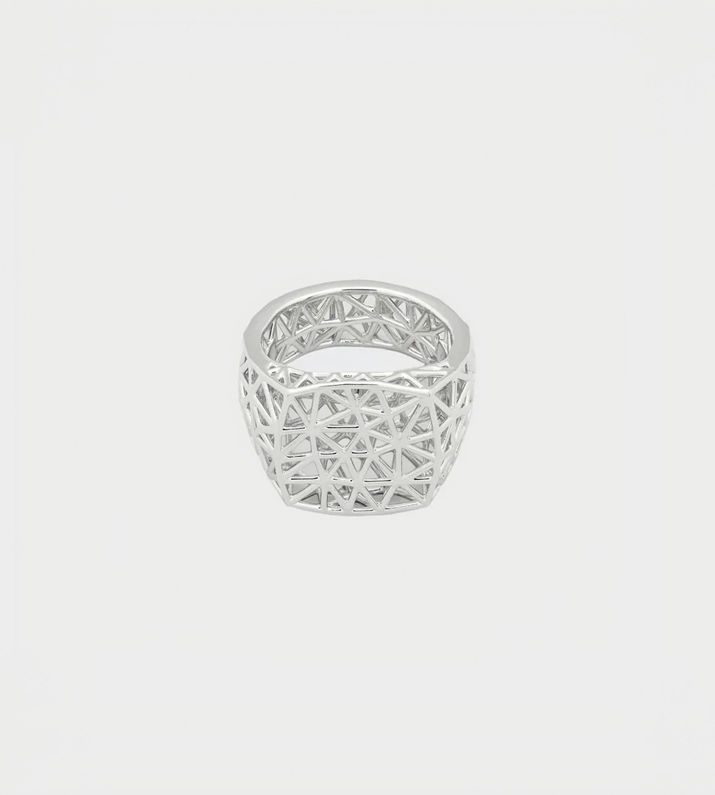 Tom Wood - Mesh Ring Silver