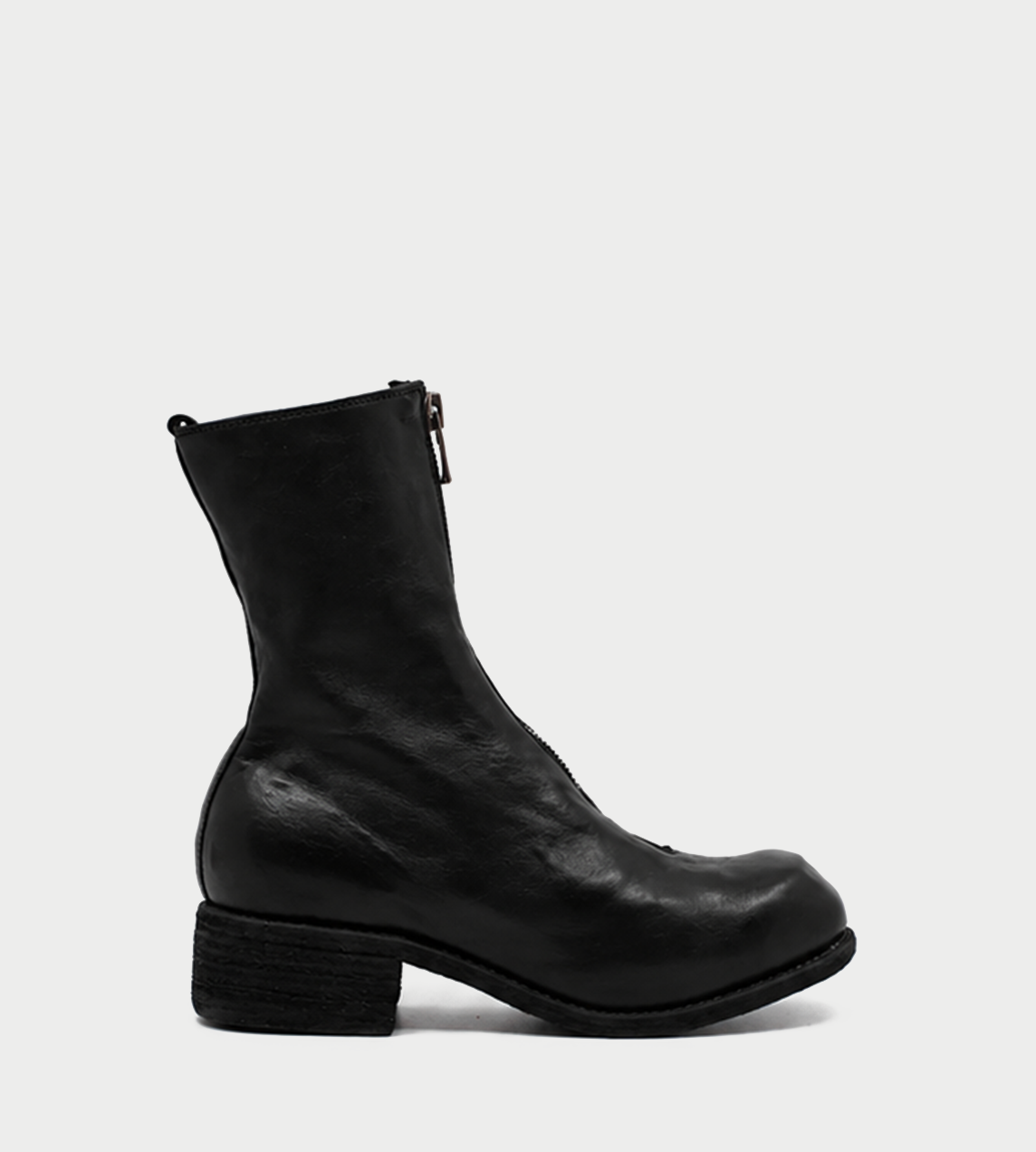 GUIDI - PL2 Front Zip Boots Blk