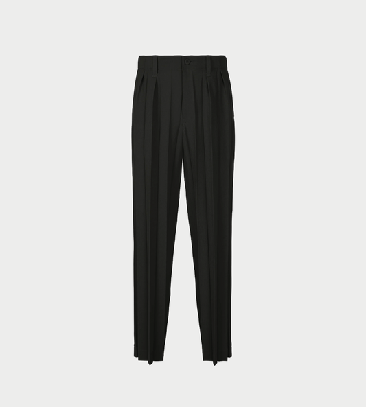 HOMME PLISSE ISSEY MIYAKE - Edge Pants Blk