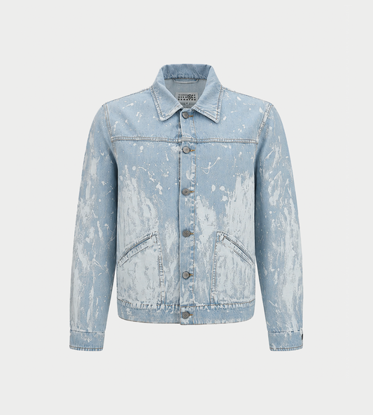 MM6 MAISON MARGIELA - Cotton Denim Jacket Blue