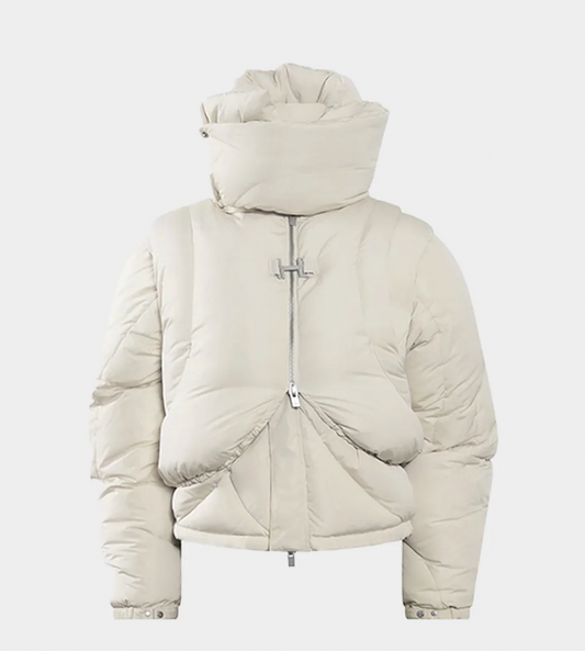 Heliot Emil - Collectivist Down Jacket Stone