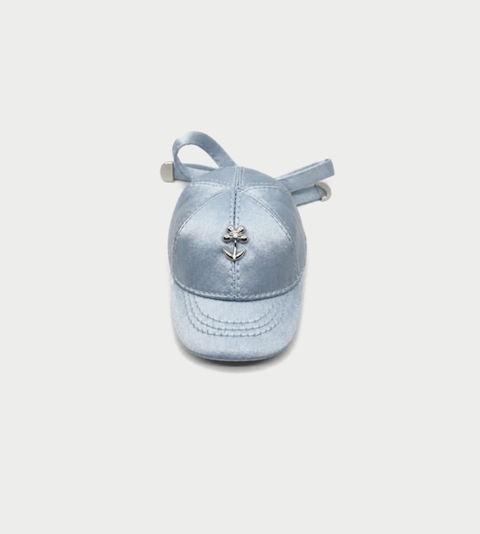 YVMIN - Fabric Hat Hair Clip Blue